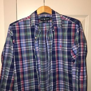 Ralph Lauren Plaid Button Down